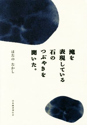 滝を表現している石のつぶやきを聞いた。