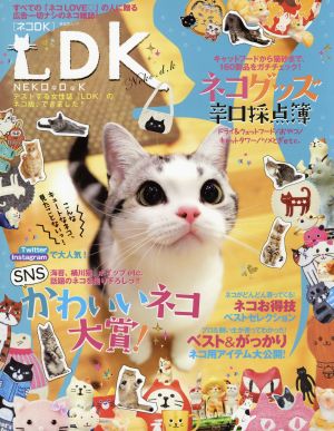 ネコDK ネコグッズ辛口採点簿 SNSかわいいネコ大賞 晋遊舎ムック