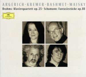 【輸入盤】Brahms:Klavierquartett op.25 Schumann:Fantasiestucke op.88