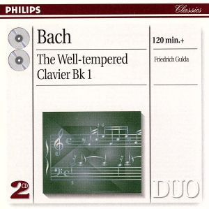 【輸入盤】The Well-tempered Clavier Book 1