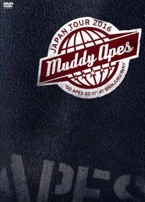 LIVE DVD Muddy Apes Japan Tour 2016 “Go Apes Go !!!