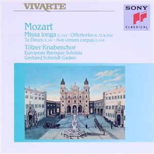 【輸入盤】Mozart:Missa longa・Tolz Boys' Choir・Schmidt-Gaden