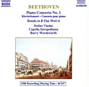 【輸入盤】BEETHOVEN:Piano Concerto No.1・Rond