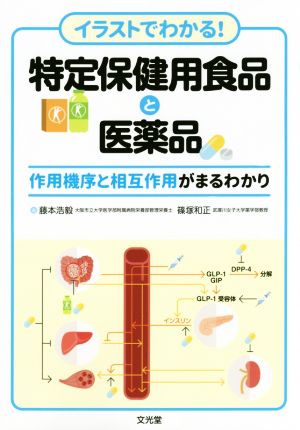 イラストでわかる！特定保健用食品と医薬品 作用機序と相互作用がまるわかり