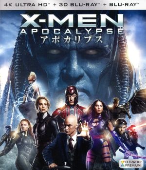 X-MEN:アポカリプス(4K ULTRA HD+3Dブルーレイ+Blu-ray Disc)