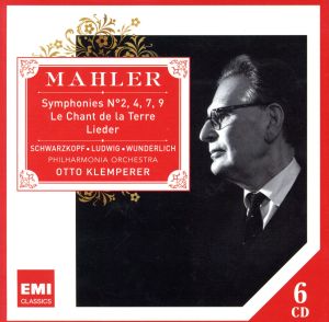 【輸入盤】MAHLER SYMPHONIES No.2,4,7,9 -LE CHANT DE LA TERRE LIEDER