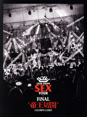 Less Than SEX TOUR FiNAL“帝王切開日比谷野外大音楽堂(Blu-ray Disc) 中古DVD・ブルーレイ |  ブックオフ公式オンラインストア