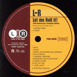 Let me Roll it！-25th Anniversary Complete Edition(UHQCD)