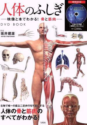 DVD BOOK 人体のふしぎ―映像と本でわかる！骨と筋肉―