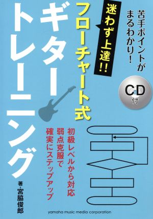 迷わず上達!!フローチャート式ギタートレーニング 苦手ポイントがまるわかり！ 初級レベルから対応弱点克服で確実にステップアップ