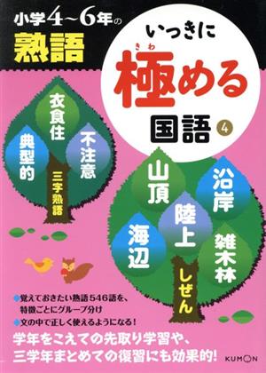 いっきに極める国語(4) 小学4～6年の熟語