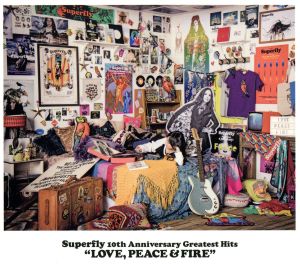 Superfly 10th Anniversary Greatest Hits『LOVE,PEACE&FIRE』(通常盤)