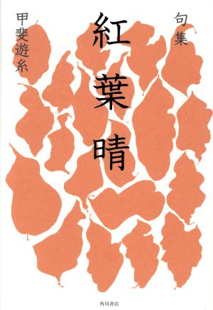 句集 紅葉晴 角川俳句叢書 日本の俳人100