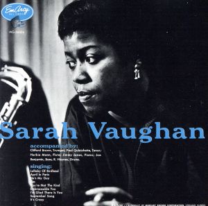 【輸入盤】Sarah Vaughan With Clifford Brownn