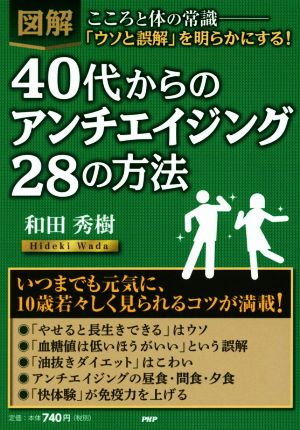 図解40代からのアンチエイジング28の方法 こころと体の常識-「ウソと誤解」を明らかにする！