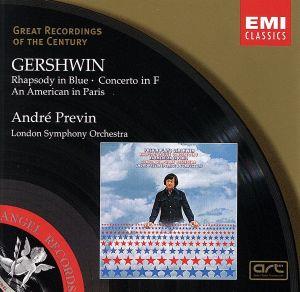 【輸入盤】GERSHWIN:RHAPSODY IN BLUE,etc.