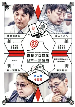 近代麻雀Presents 第一回 麻雀プロ団体日本一決定戦 第二節 4回戦