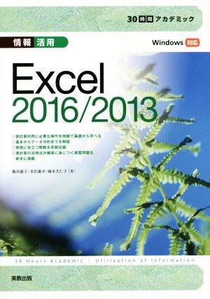 情報活用 Excel 2016/201330時間アカデミック