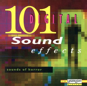 【輸入盤】101 Digital Sound Effects・sounds of horror