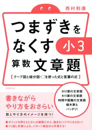 つまずきをなくす小3算数文章題 テープ図と線分図・□を使った式と言葉の式