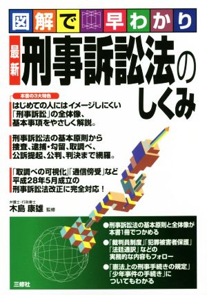 図解で早わかり 最新 刑事訴訟法のしくみ