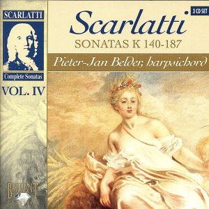 【輸入盤】SCARLATTI Sonatas Vol.Ⅳ(K140-187)