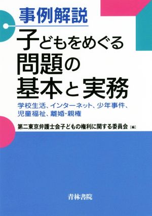 事例解説子どもをめぐる問題の基本と実務 学校生活、インターネット、少年事件、児童福祉、離婚・親権