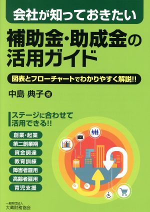 会社が知っておきたい補助金・助成金の活用ガイド 図表とフローチャートでわかりやすく解説!!