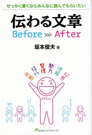 伝わる文章Before After せっかく書くならみんなに読んでもらいたい