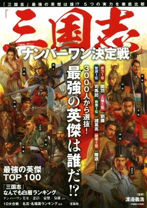 「三国志」ナンバーワン決定戦 「三国志」最強の英傑は誰だ!?