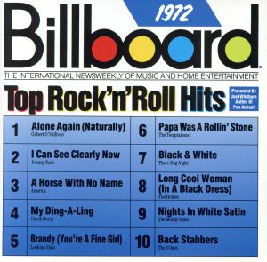 【輸入盤】BILLBOARD TOP ROCK'N'ROLL HITS-1972