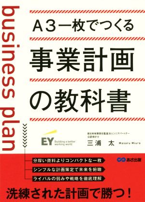 A3一枚でつくる事業計画の教科書