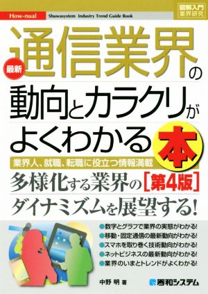 図解入門業界研究 最新 通信業界の動向とカラクリがよくわかる本 第4版 業界人、就職、転職に役立つ情報満載 How-nual Syuwasystem Industry Trend Guide Book