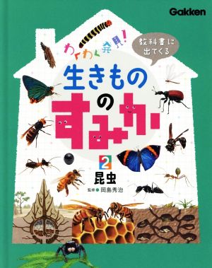 教科書に出てくる 生きもののすみか(2) 昆虫