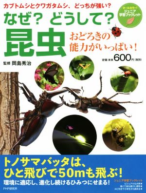 なぜ？ どうして？ 昆虫 おどろきの能力がいっぱい！ ジュニア学習ブックレット