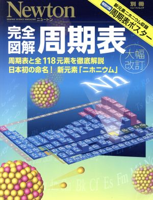 完全図解 周期表 周期表と全118元素を徹底解説 日本初の命名！新元素「ニホニウム」 Newtonムック Newton別冊