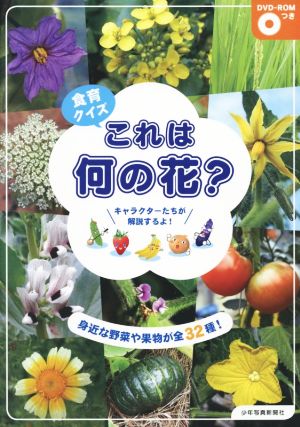 食育クイズ これは何の花？ 身近な野菜や果物が全32種！