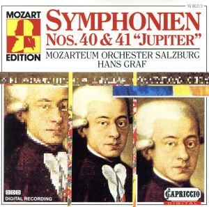 モーツァルト交響曲第40番、第41番「ジュピター」