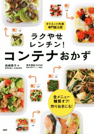 ラクやせレンチン！コンテナおかず 全メニュー糖質オフ！作りおきにも！