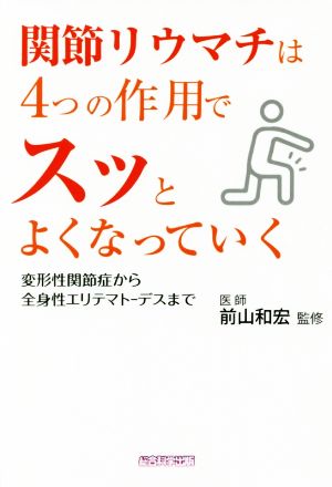 関節リウマチは4つの作用でスッとよくなっていく変形性関節症から全身性エリテマトーデスまで