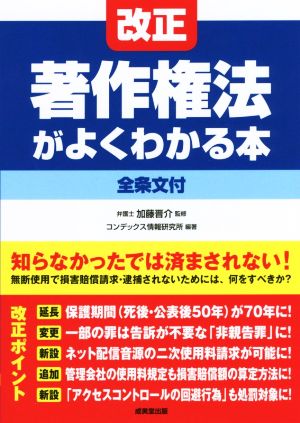 改正著作権法がよくわかる本 全条文付