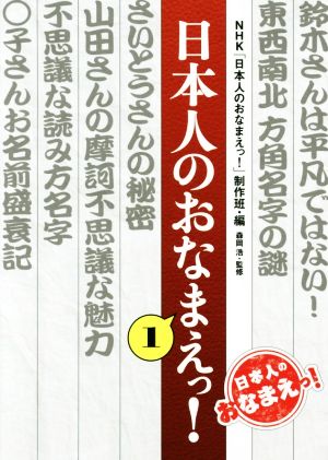 日本人のおなまえっ！(1)