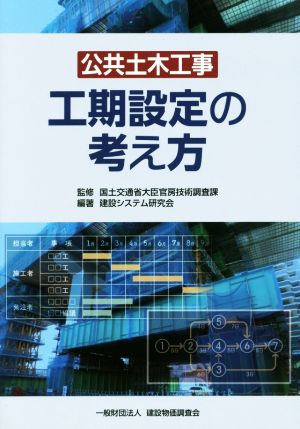 公共土木工事 工期設定の考え方