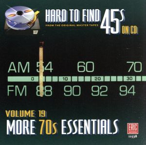 【輸入盤】Hard to Find 45s on CD 19 - More 70's Essential