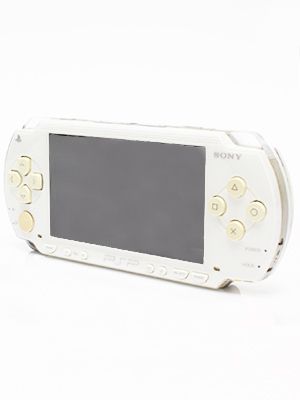 【箱説なし】PSP「プレイステーション・ポータブル」セラミック・ホワイト(PSP1000CW)