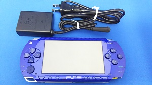 【箱説なし】PSP「プレイステーション・ポータブル」メタリックブルー(PSP1000MB)