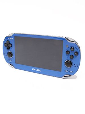 箱説なし】PlayStationVita Wi-Fiモデル:サファイア・ブルー