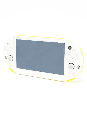 【箱説なし】PlayStationVita Wi-Fiモデル:ライムグリーン/ホワイト(PCH2000ZA13)