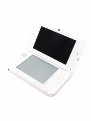 【箱説なし】ニンテンドー3DS LL:ピンク×ホワイト(SPRSPAAA)(タッチペン1本(本体付属)、SDメモリーカード(4GB)付)