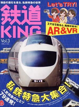 鉄道KING(Vol.3) 私鉄特急大集合！ 別冊山と溪谷